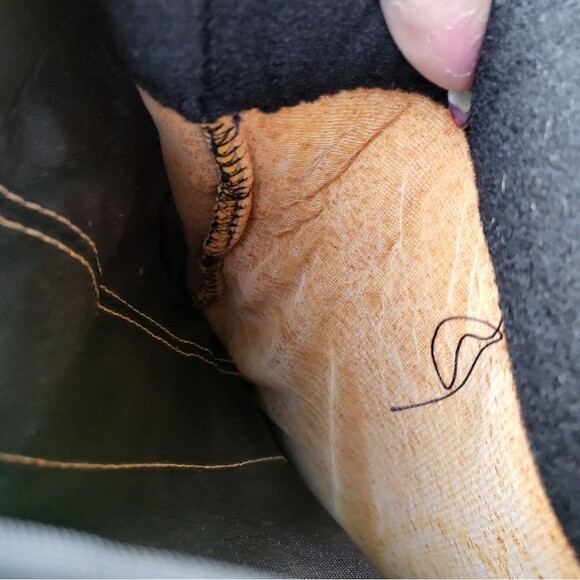 Vintage Silver Black Platform Spice Girls Style Moon Snow Boots Size 9/10 - Picture 9 of 14